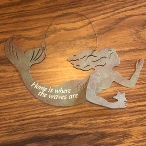 NWOT. Mermaid home decor.